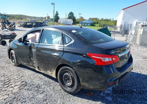 2017 Nissan Sentra Sv z USA, uszkodzony, nr VIN 3N1AB7AP5HY266881
